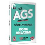 Yediiklim 2026 MEB-AGS Sözel Yetenek Konu Anlatımı Yediiklim Yayınları