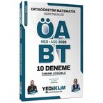 Yediiklim 2026 ÖABT Lise Ortaöğretim Matematik Öğretmenliği 10 Deneme Çözümlü - Enis Avcı, Hakan Efe Yediiklim Yayınları