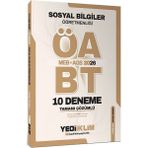 Yediiklim 2026 Öabt Meb-Ags Sosyal Bilgiler Öğretmenliği 10 Deneme Çözümlü Yediiklim Yayınları