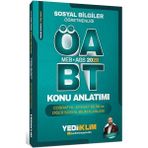 Yediiklim 2026 Öabt Meb-Ags Sosyal Bilgiler Öğretmenliği Coğrafya - Siyaset Bilimi ve Diğer Sosyal Bilim Alanları Konu Anlatımı - Yasin Korkut Yediiklim Yayınları