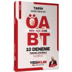 Yediiklim 2026 Öabt Meb-Ags Tarih Öğretmenliği 10 Deneme Çözümlü - Yasin Korkut Yediiklim Yayınları