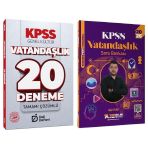Yediiklim + Deli Defteri 2026 KPSS Vatandaşlık Atölye Soru Bankası + 20 Deneme 2 li Set - Yasin Yıldız Yediiklim + Deli Defteri Yayınları