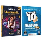 Yediiklim + Indeks 2026 Kpss Matematik Atölye + Kafadan 10 Net Soru Bankası 2 Li Set