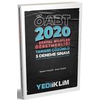 Yediiklim Yayınları 2020 ÖABT Sosyal Bilgiler Öğretmenliği Tamamı Çözümlü 5 Deneme Sınavı