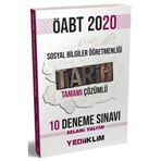 Yediiklim Yayınları 2020 ÖABT Sosyal Bilgiler Öğretmenliği Tarih Tamamı Çözümlü 10 Deneme Sınavı