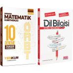 Yediiklim Yayınları 2022 KPSS Matematik Öğretmenliği 10 Deneme ve Dil Bilgisi Soru Bankası Seti 2 Kitap