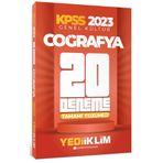 Yediiklim Yayınları 2023 KPSS Genel Kültür Coğrafya Tamamı Çözümlü 20 Deneme