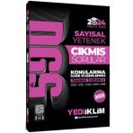 Yediiklim Yayınları - 2024 DGS Sayısal Yetenek Konularına Göre Tamamı Çözümlü Çıkmış Sorular