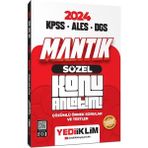 Yediiklim Yayınları 2024 KPSS ALES Sözel Mantık Konu Anlatımı