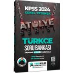 Yediiklim Yayınları 2024 KPSS Atölye Serisi Türkçe Video Çözümlü Soru Bankası Üniversite Hazırlık