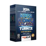 Yediiklim Yayınları - 2024 KPSS Genel Yetenek Genel Kültür Konu Anlatımlı Modüler Set