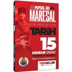 Yediiklim Yayınları 2024 KPSS Mareşal Genel Kültür Tarih Tüm Adaylar İçin Tamamı Çözümlü 15 Deneme S