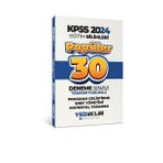Yediiklim Yayınları - 2024 KPSS Program Geliştirme Sınıf Yönetimi Materyal Tasarımı Popüler Tamamı Çözümlü 30 Deneme
