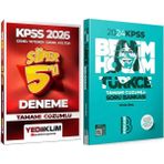 Yediiklim Yayınları 2024 Kpss Türkçe Soru Bankası - 2026 Kpss Çözümlü Süper 5li Deneme