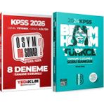 Yediiklim Yayınları 2024 Kpss Türkçe Soru Bankası - 2026 Kpss Ösym Ne Sorar Çözümlü Fasikül 8 Deneme
