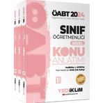Yediiklim Yayınları 2024 ÖABT Sınıf Öğretmenliği Konu Anlatımı 3 Cilt