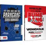 Yediiklim Yayınları 2025 KPSS Bumerang Vatandaşlık - AKM Paragraf Soru Bankası 2'li Set