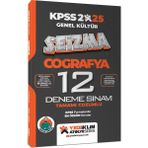 Yediiklim Yayınları 2025 KPSS Genel Kültür Atölye Serisi Coğrafya Seizma Tamamı Çözümlü 12 Deneme Sınavı - Hakan Topcan