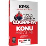 Yediiklim Yayınları 2025 KPSS Genel Kültür Hakan Bileyen ile Coğrafya Konu Anlatımı