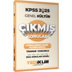 Yediiklim Yayınları 2025 KPSS Genel Kültür Sınavı İçin Tamamı Çözümlü Çıkmış Sorular Mesleki Hazırlık