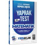 Yediiklim Yayınları 2025 Kpss Genel Yetenek Matematik Çek Kopart Yaprak Test