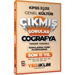 Yediiklim Yayınları 2025 KPSS Kültür Lisans Coğrafya Konularına Göre Tamamı Çözümlü 11 Yıl Çıkmış Sorular Mesleki Hazırlık