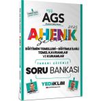Yediiklim Yayınları 2025 Meb Ags Eğitimin Temelleri Eğitimle Ilgili Temel Kavramlar Ve Kuramlar Ahenk Serisi Tamamı Çözümlü Soru Bankası - Tür