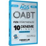Yediiklim Yayınları 2025 Meb Ags Öabt Fizik Öğretmenliği Tamamı Çözümlü 10 Deneme Sınavı - Tür