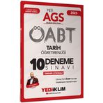 Yediiklim Yayınları 2025 MEB AGS ÖABT Tarih Öğretmenliği Tamamı Çözümlü 10 Deneme Sınavı