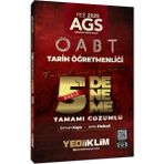Yediiklim Yayınları 2025 Meb Ags Öabt Tarih Öğretmenliği Tamamı Çözümlü Tarihin İzinde Eşsiz 5’li Deneme - Tür