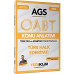 Yediiklim Yayınları 2025 Meb Ags Öabt Türk Dili ve Edebiyatı Öğretmenliği Türk Halk Edebiyatı Konu Anlatımı - Faruk Karaaslan