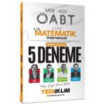 Yediiklim Yayınları 2025 MEB AGS ÖABT VİP Lise Matematik Öğretmenliği Tamamı Çözümlü 5 Deneme Sınavı