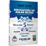 Yediiklim Yayınları 2025 Öabt Din Kültürü ve Ahlak Bilgisi Tamamı Çözümlü Deneme 5 Sınavı - Burhan Karakışla