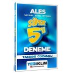 Yediiklim Yayınları 2026 Ales Sayısal - Sözel Yetenek Tamamı Çözümlü Süper 5'Li Deneme