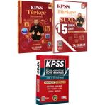 Yediiklim Yayınları 2026 Kpss Atölye Serisi Türkçe Soru ve Sual 15 Deneme - Lise Önlisans Konu Ant. Soru