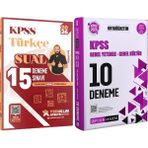 Yediiklim Yayınları 2026 Kpss Atölye Serisi Türkçe Sual Çözümlü 15 Deneme Sınavı - 2026 Kpss Ortaöğretim Çözümlü 10 Deneme