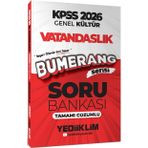 Yediiklim Yayınları 2026 KPSS Genel Kültür Bumerang Vatandaşlık Tamamı Çözümlü Soru Bankası
