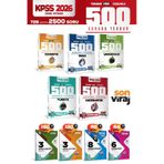 Yediiklim Yayınları 2026 KPSS GYGK Son Viraj Serisi Tamamı Çözümlü 500 Soruda Genel Tekrar Kamp Seti ve Denemeler