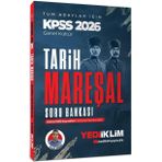 Yediiklim Yayınları 2026 Kpss Mareşal Genel Kültür Tarih Tüm Adaylar Için Soru Bankası
