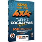 Yediiklim Yayınları 2026 KPSS MEB AGS 4X4 Öğreten Türkiye Coğrafy