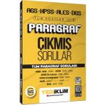 Yediiklim Yayınları 2026 KPSS MEB-AGS ALES DGS Paragraf Çıkmış Sorular Üniversite Hazırlık