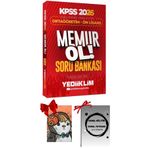 Yediiklim Yayınları 2026 KPSS Ortaöğretim Ön Lisans Genel Yetenek Genel Kültür Memur Ol Soru Bankası Hediyeli Set