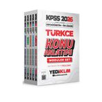 Yediiklim Yayınları 2026 KPSS Ortaöğretim-Ön Lisans GY-GK Konu-TÜM DERSLER-5 KİTAP-YEP YENİ-GÜNCEL-SET
