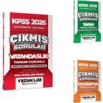 Yediiklim Yayınları 2026 Kpss Ortaöğretim-Önlisans Genel Kültür Tüm Dersler Konuların