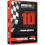 Yediiklim Yayınları 2026 KPSS Son Viraj Serisi GY GK Tamamı Çözümlü 10 Fasikül Deneme