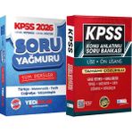 Yediiklim Yayınları 2026 Kpss Tüm Dersler Soru Yağmuru - Lise Önlisans Konu Ant. Soru