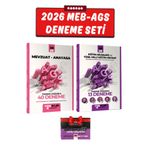 Yediiklim Yayınları 2026 MEB-AGS Mevzuat-Anayasa+Eğitim Bilimleri ve Türk Milli Eğitim Sistemi Deneme