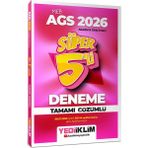 Yediiklim Yayınları 2026 Meb Ags Tamamı Çözümlü Süper 5'li Deneme Mesleki Hazırlık ALES Sınavı İçin