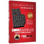 Yediiklim Yayınları AGS KPSS ALES DGS YKS Tüm Adaylar İçin Paragraf Tamamı Video Çözümlü Soru Bankası