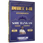 Yediiklim Yayınları Diyanet İşleri Başkanlığı DHBT I-II Ortaöğretim - Ön Lisans - Lisans Tamamı Çözümlü Soru Bankası